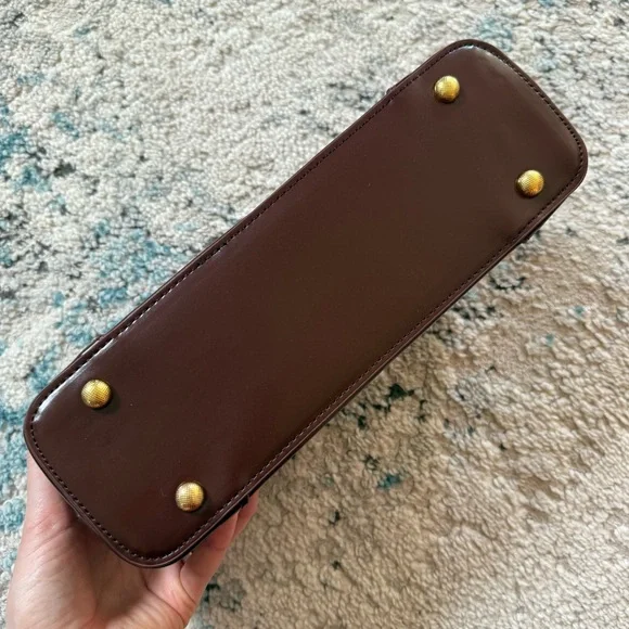 Cuiab Reddish Brown Shoulder Bag - Picture 5 of 13